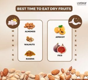 Best Time to Eat Dry Fruits