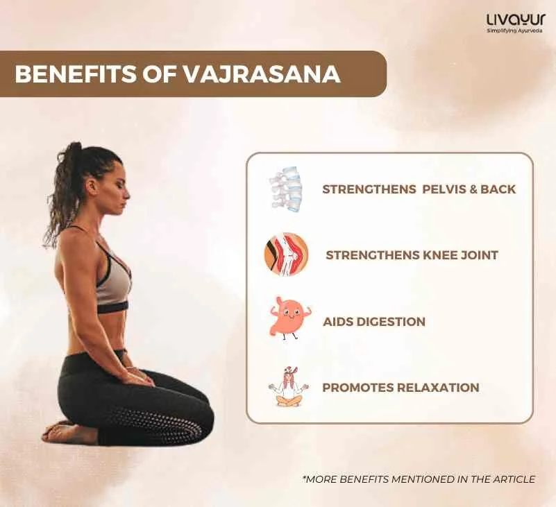 Vajrasana Health Benefits of Vajrasana How to Do It
