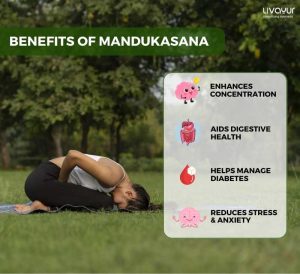 Mandukasana (Frog Pose): Benefits & How to do it Step by Step