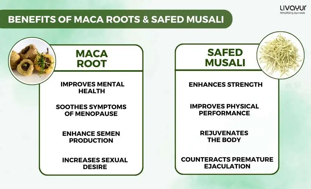 Maca & Safed Musli Maca & Safed Musli