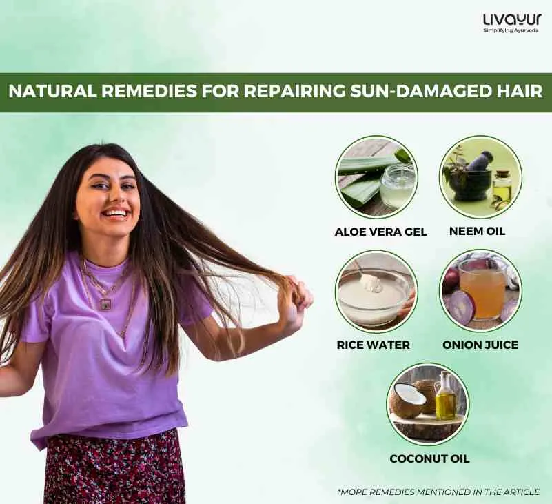 10 Natural Remedies for Repairing Sun-Damaged Hair This Summer