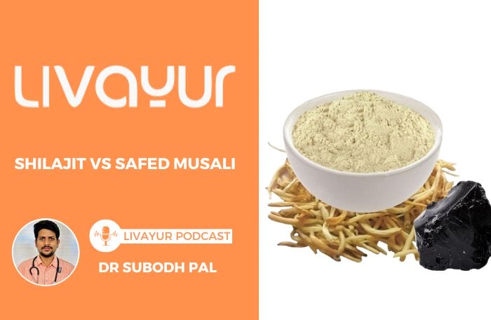 Shilajit VS Safed Musli